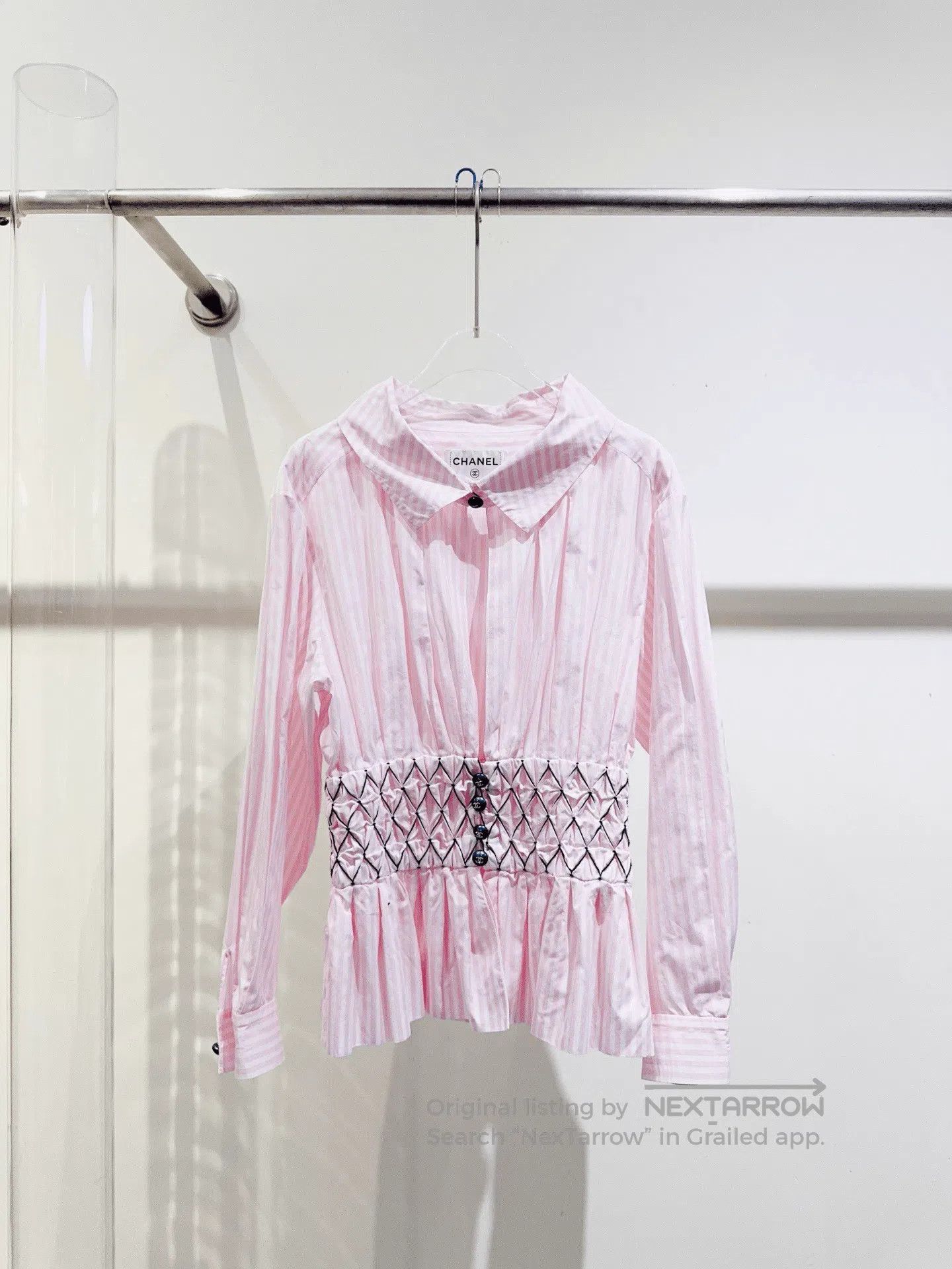 Chanel Chanel Women's Pink Shirt. Size XXS / US 00 / IT 34 - 1 Thumbnail