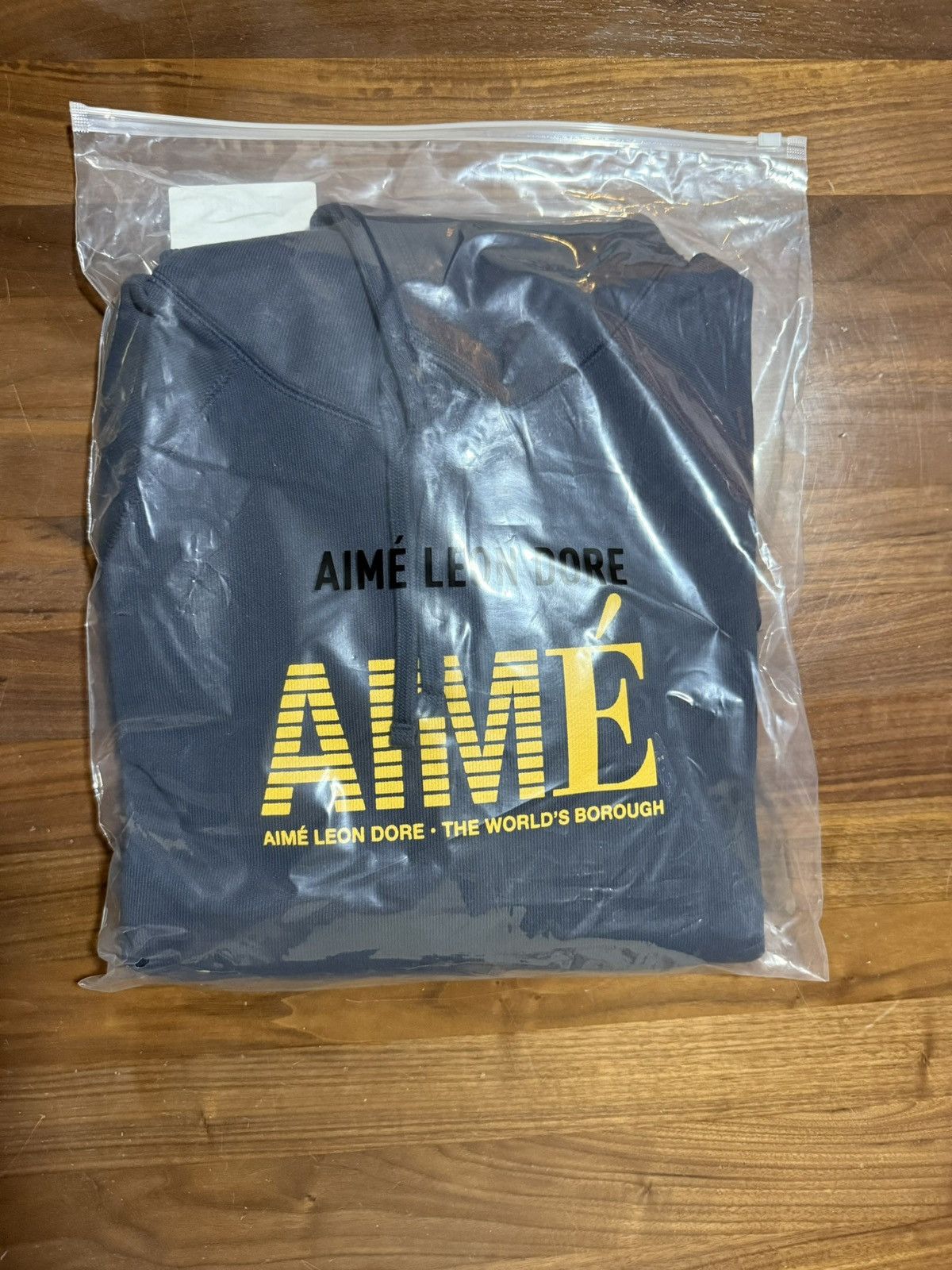 Aime Leon Dore Aime Leon Dore Stock Market Logo Hoodie in Navy SS25 Size XL Size US XL / EU 56 / 4 - 2 Thumbnail