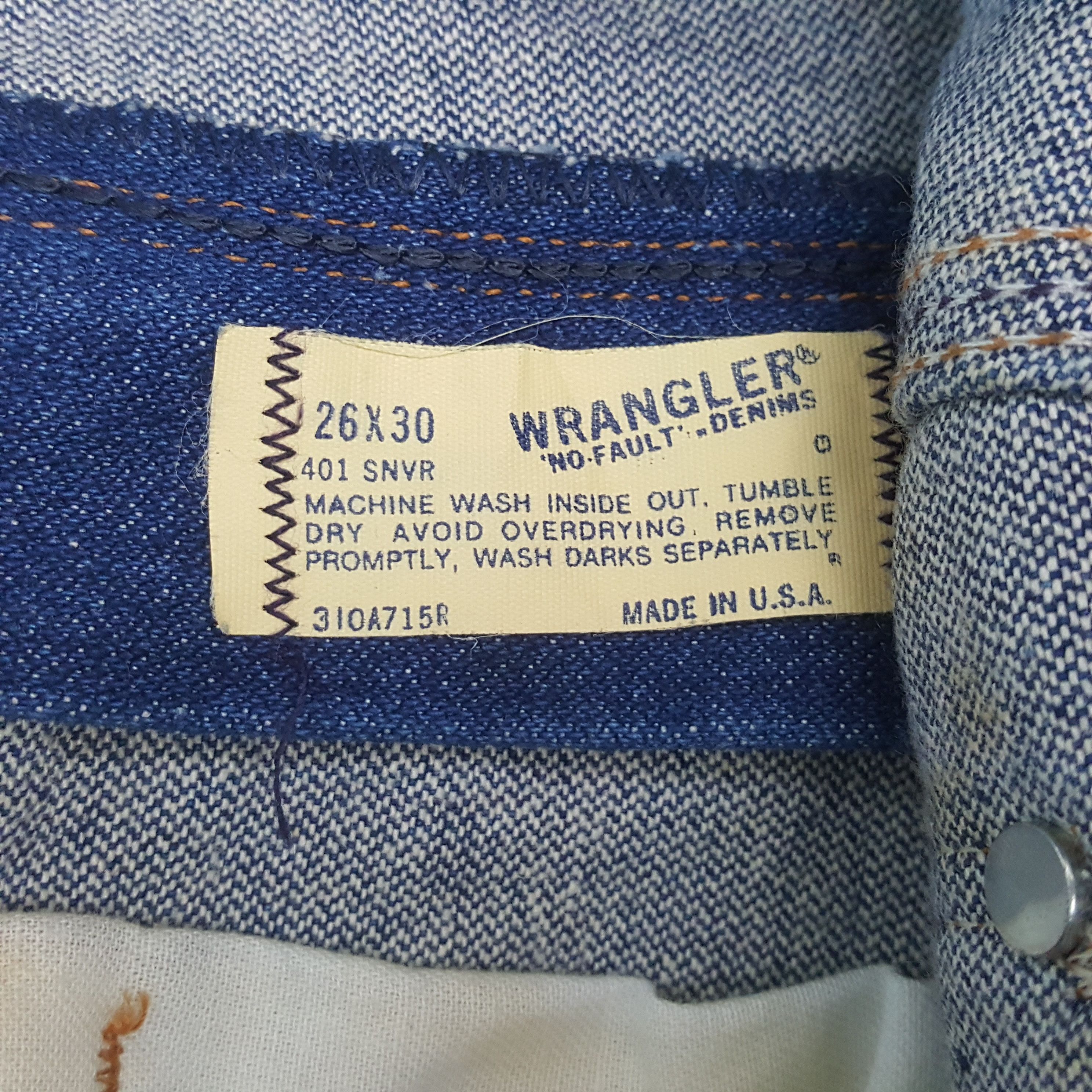 Wrangler Vintage Wrangler American Classic Style Jeans RR17 Size 24" / US 00 / IT 34 - 14 Thumbnail