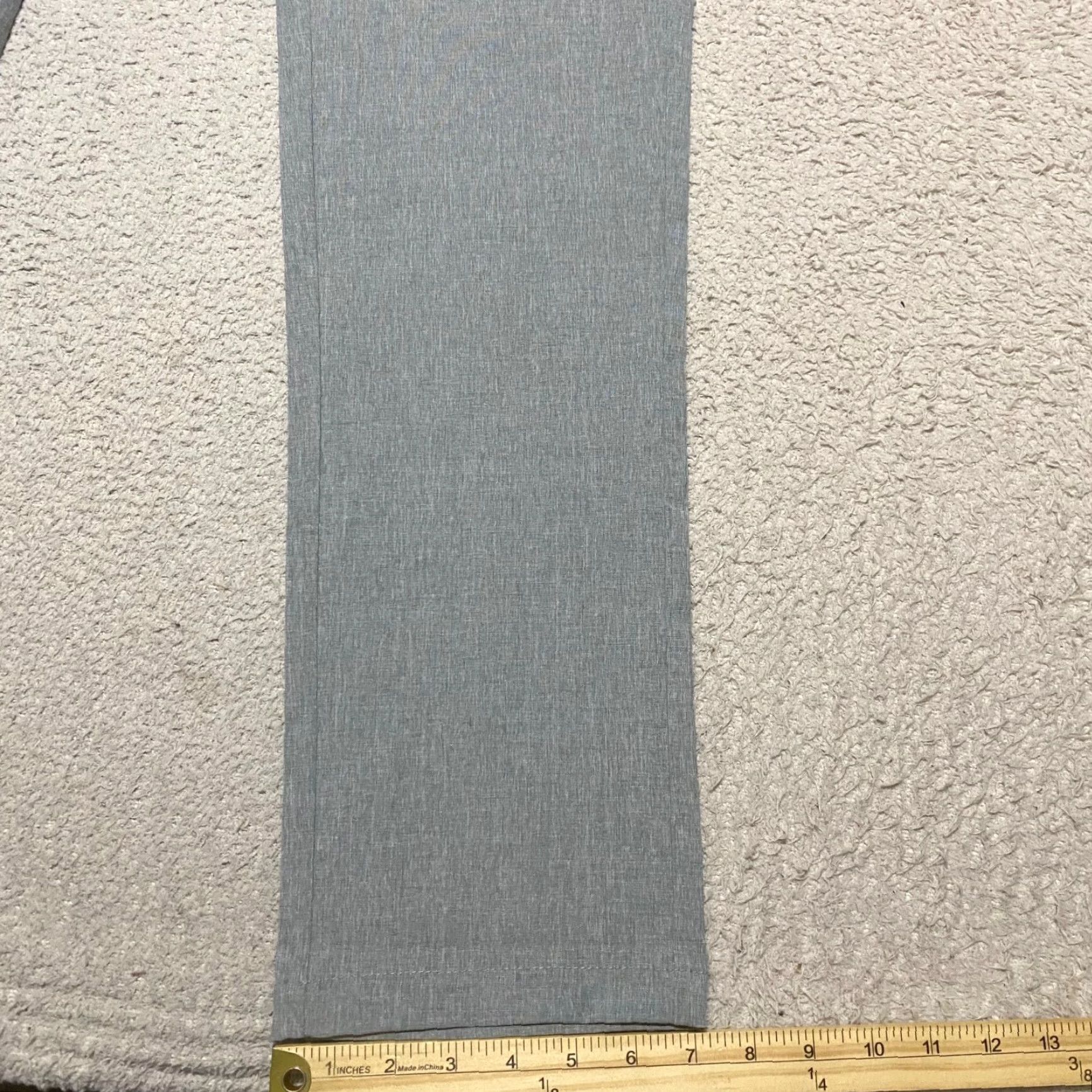 Vintage Linksoul Mens Pants Gray Slim Straight Chino Golf Performance Mid Rise 34 Tall Size US 34 / EU 50 - 5 Thumbnail