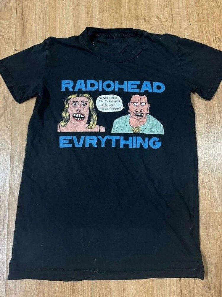 Other Radiohead Everything black T shirt Size US L / EU 52-54 / 3 - 1 Preview