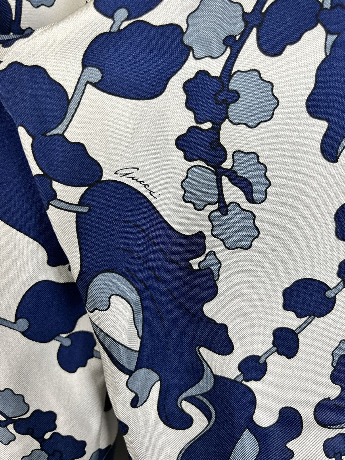 Gucci Vintage Gucci SS12 Silk Floral Ornament Pants Trousers 44 S Size US 28 / EU 44 - 11 Thumbnail