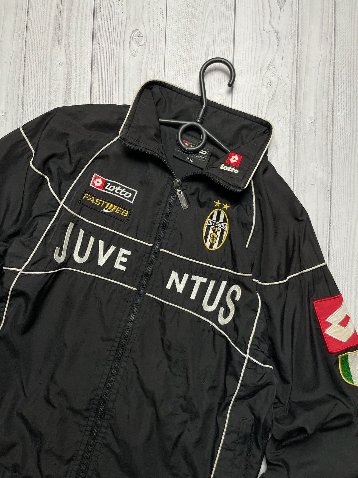 Lotto Sport × Vintage Vintage Lotto Juventus soccer track jacket