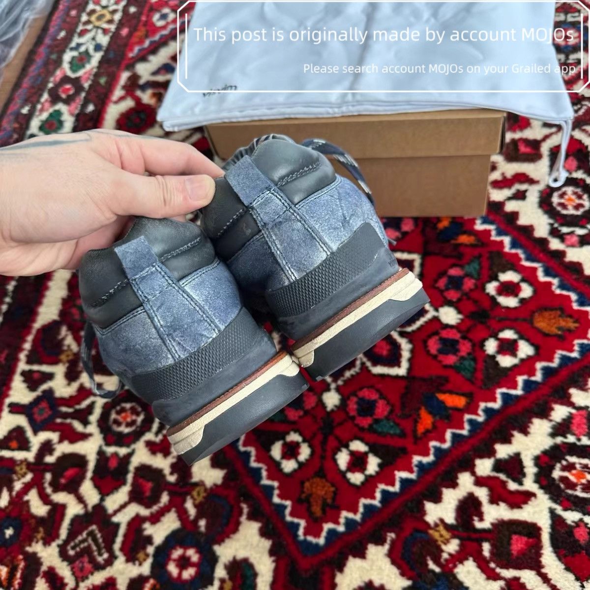 Visvim Sz 8 Visvim 11AW Serra Fade Gray Mountain Boots mojos1334 Size US 8 / EU 41 - 5 Thumbnail