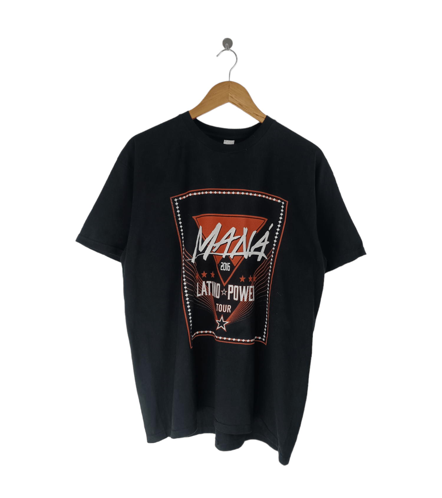 Band Tees VINTAGE MANA LATINO POWER 2016 TOUR TEE rata blanca caifanes Size US L / EU 52-54 / 3 - 2 Thumbnail