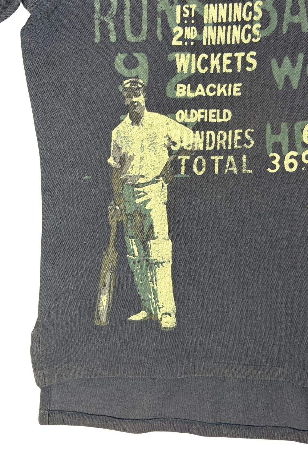 Polo Ralph Lauren Vintage Polo Ralph Lauren Cricket Scoreboard Graphic Polo XL Size US XL / EU 56 / 4 - 9 Thumbnail