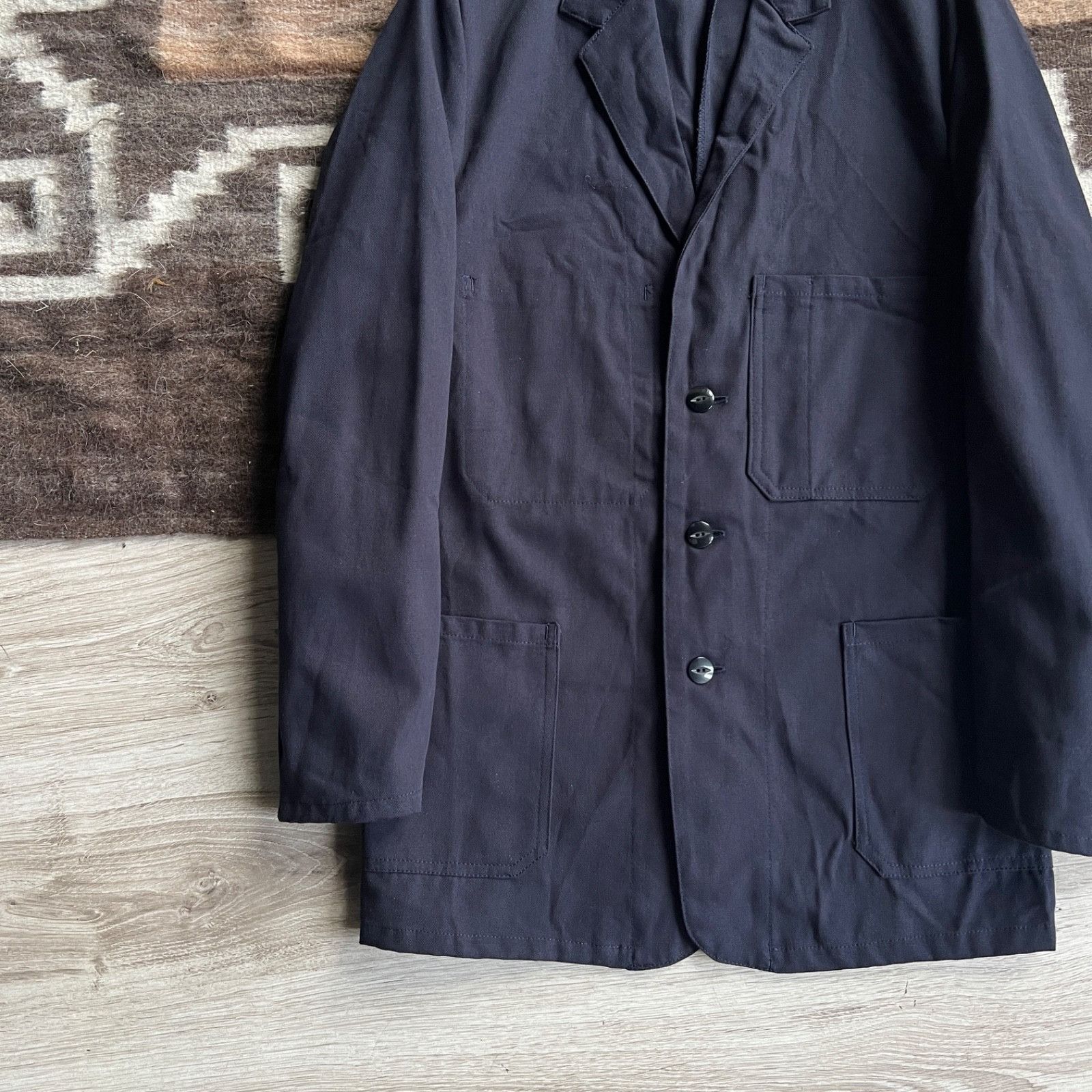 Vintage Vintage Workwear Shrunk Chore Jacket 9682AC Size US M / EU 48-50 / 2 - 4 Thumbnail
