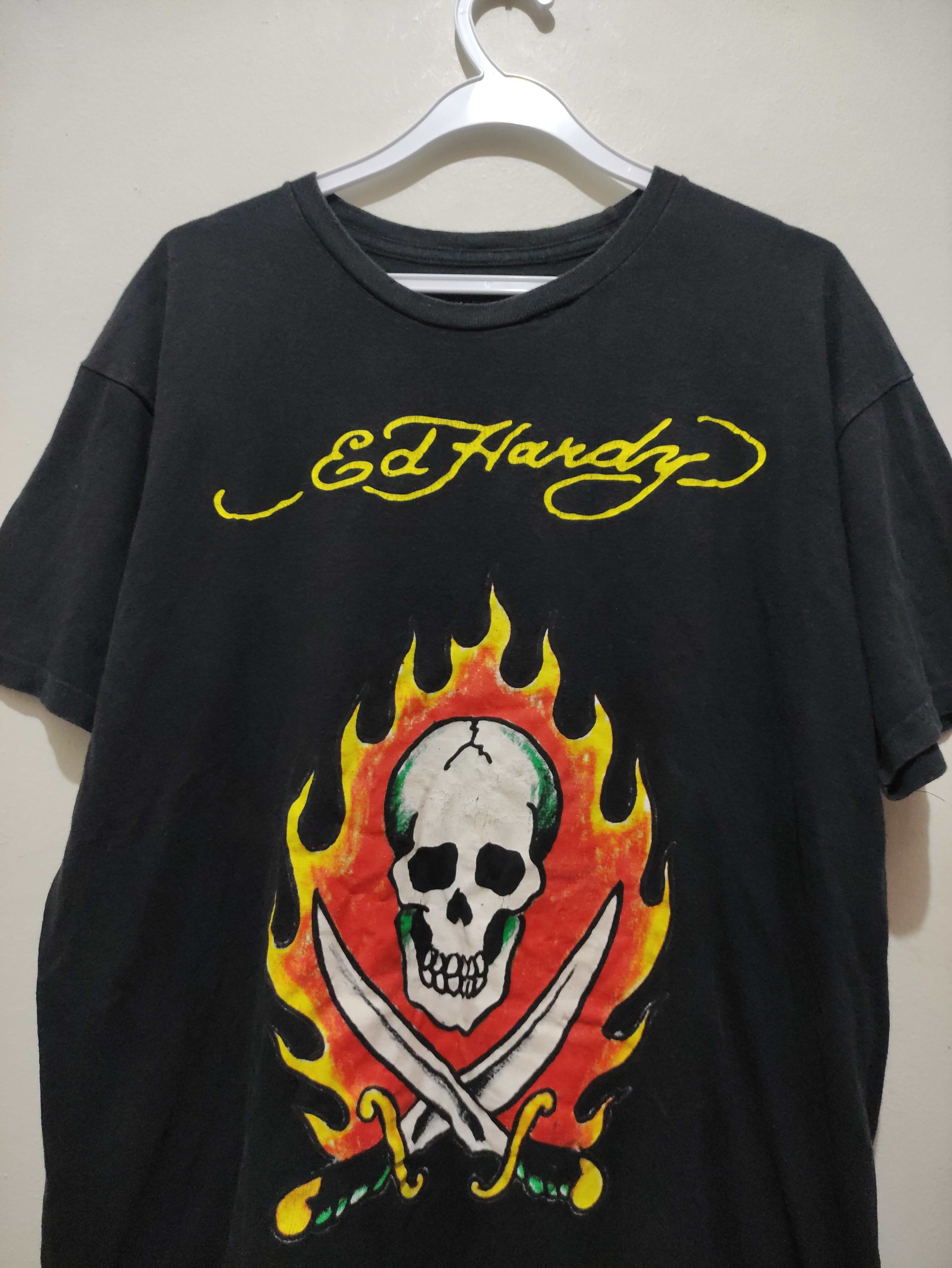 Ed Hardy Ed Hardy by Christian Audigier T-Shirt Skulls Logo Size US L / EU 52-54 / 3 - 2 Thumbnail