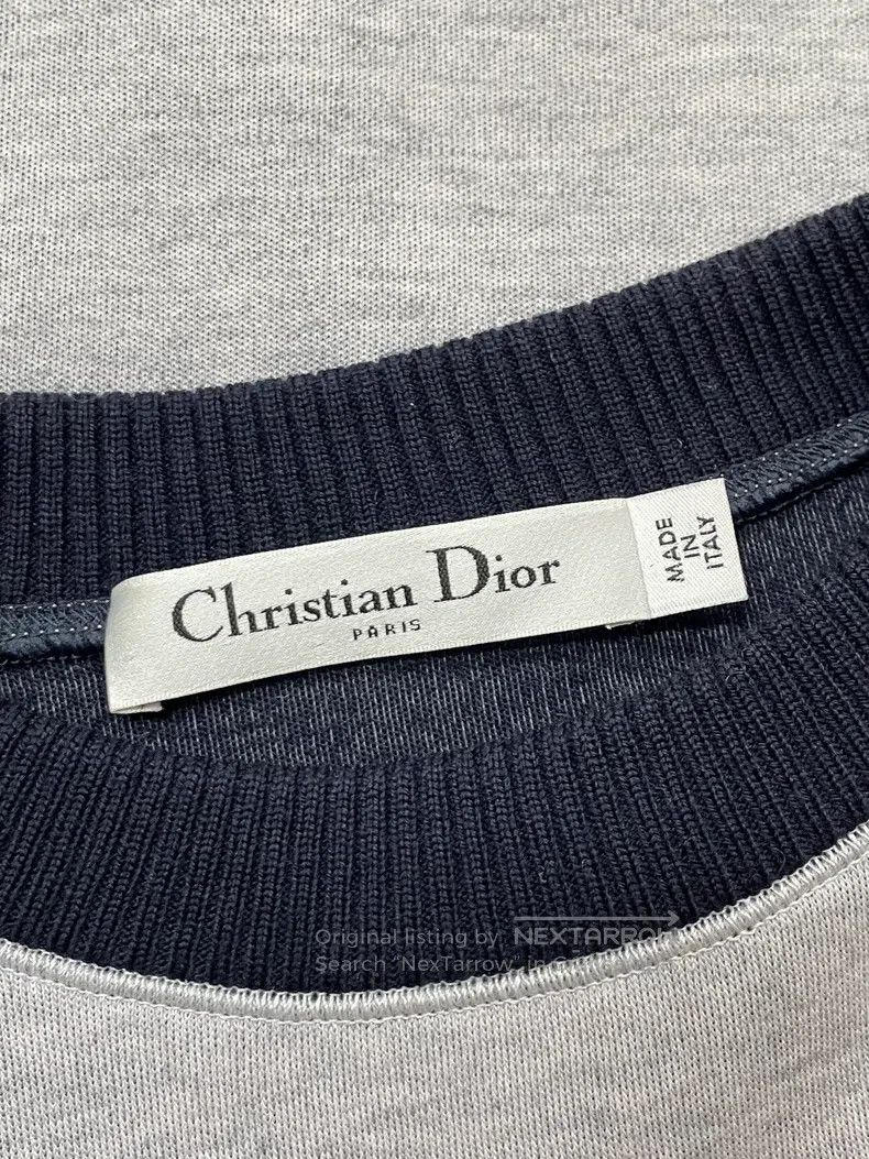 Dior Dior Grey space cotton badge sweatshirt Size XS / US 0-2 / IT 36-38 - 4 Thumbnail