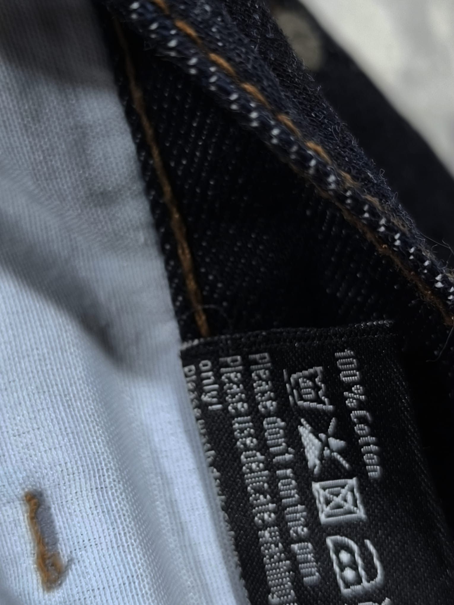 Other King Kerosin Baggy Raw Indigo Selvedge Jeans Buckleback Size US 40 / EU 56 - 8 Thumbnail