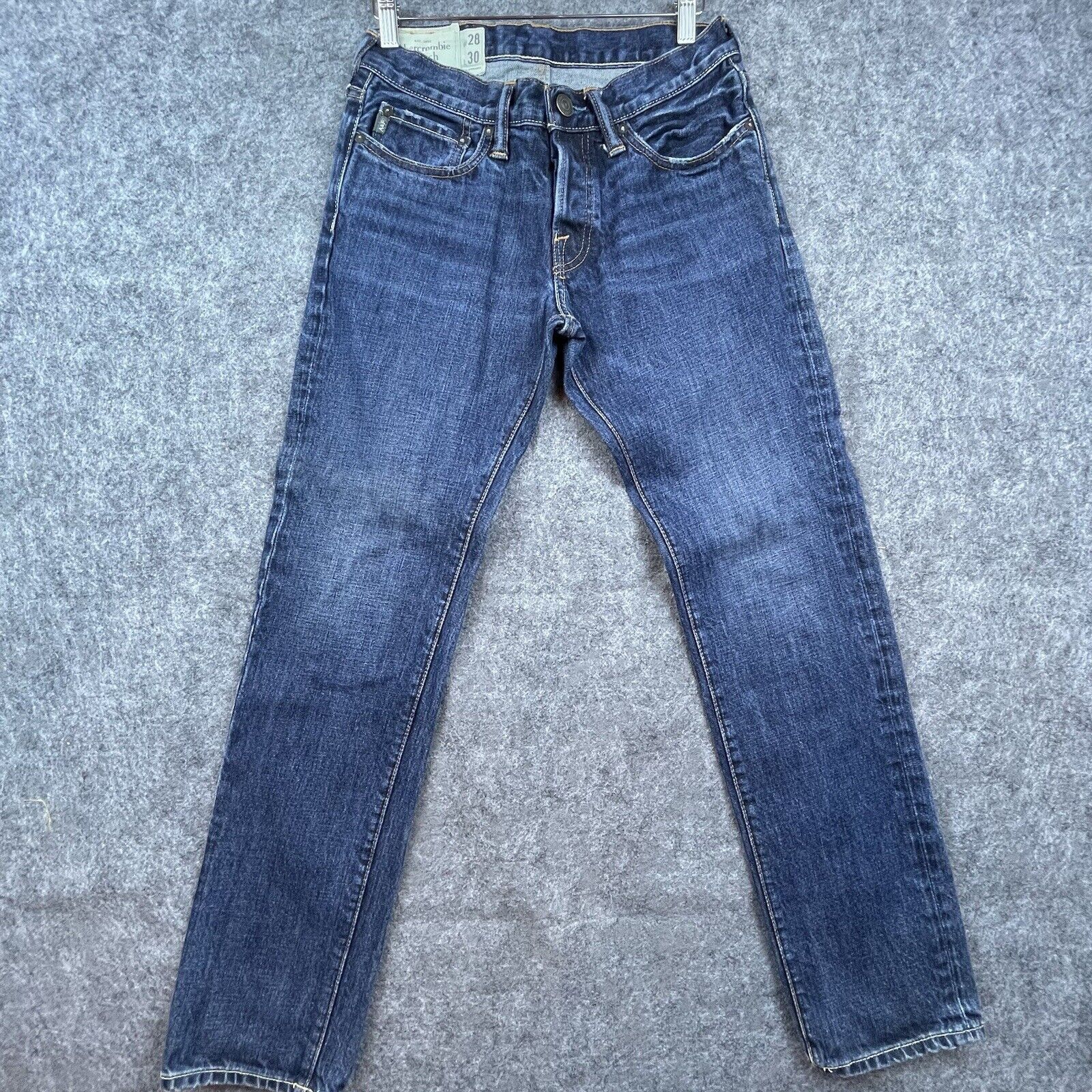 Abercrombie & Fitch Abercrombie & Fitch Jeans Mens 28 x 30 Skinny Button Fly Size US 28 / EU 44 - 1 Thumbnail