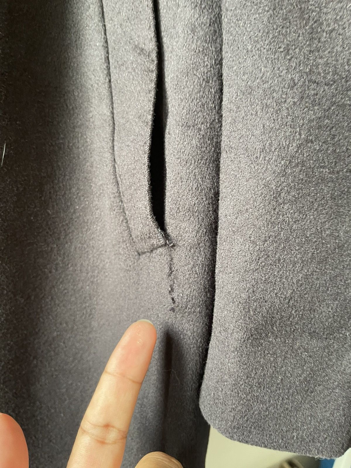 Lardini Lardini Lana Wool Pin Coat Size US M / EU 48-50 / 2 - 11 Thumbnail