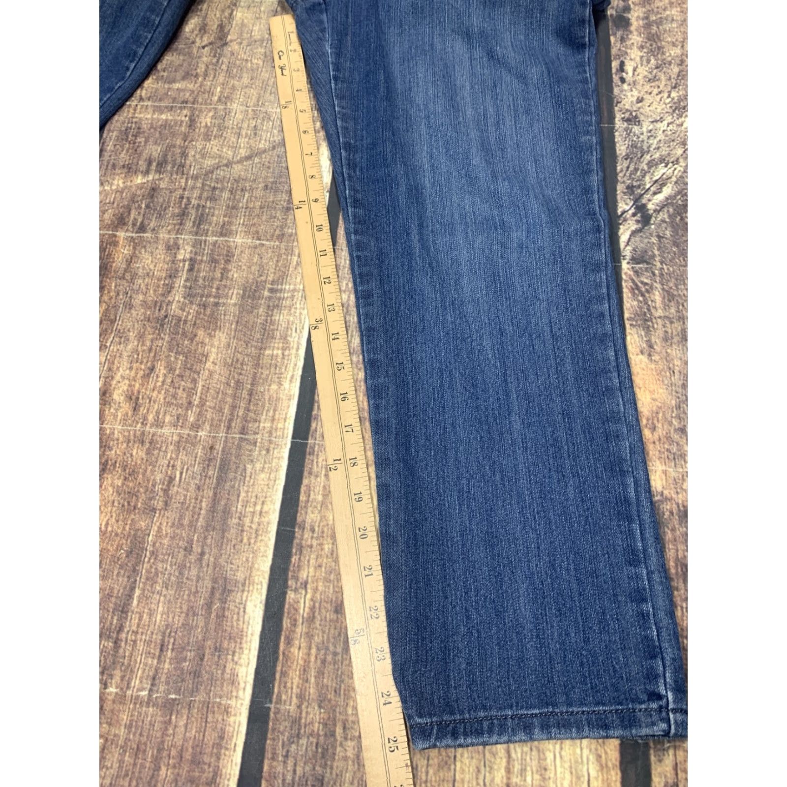 Gloria Vanderbilt Gloria Vanderbilt Jeans Women Short 12P Blue Stretch 32x25 1/2 Corto Court Straight Size 34" / US 12 / IT 48 - 5 Thumbnail