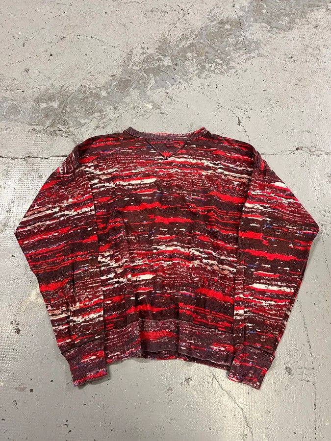 Isabel Marant Isabel Marant H&M Red Disorder Sweater Size US L / EU 52-54 / 3 - 4 Thumbnail