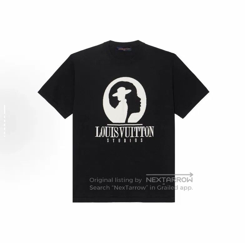 Louis Vuitton Louis Vuitton Portrait logo knitted short sleeve Size US S / EU 44-46 / 1 - 6 Thumbnail