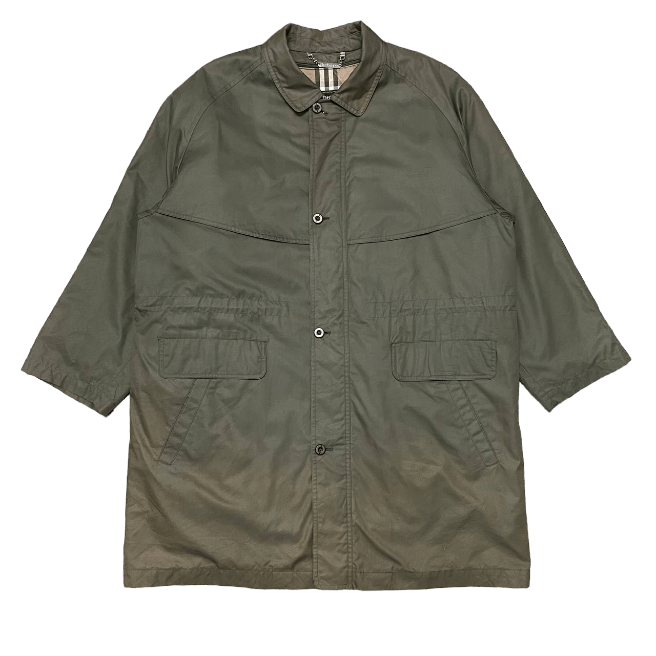 Burberry Vintage Burberry Nova Check Trench Coat Size US L / EU 52-54 / 3 - 2 Thumbnail