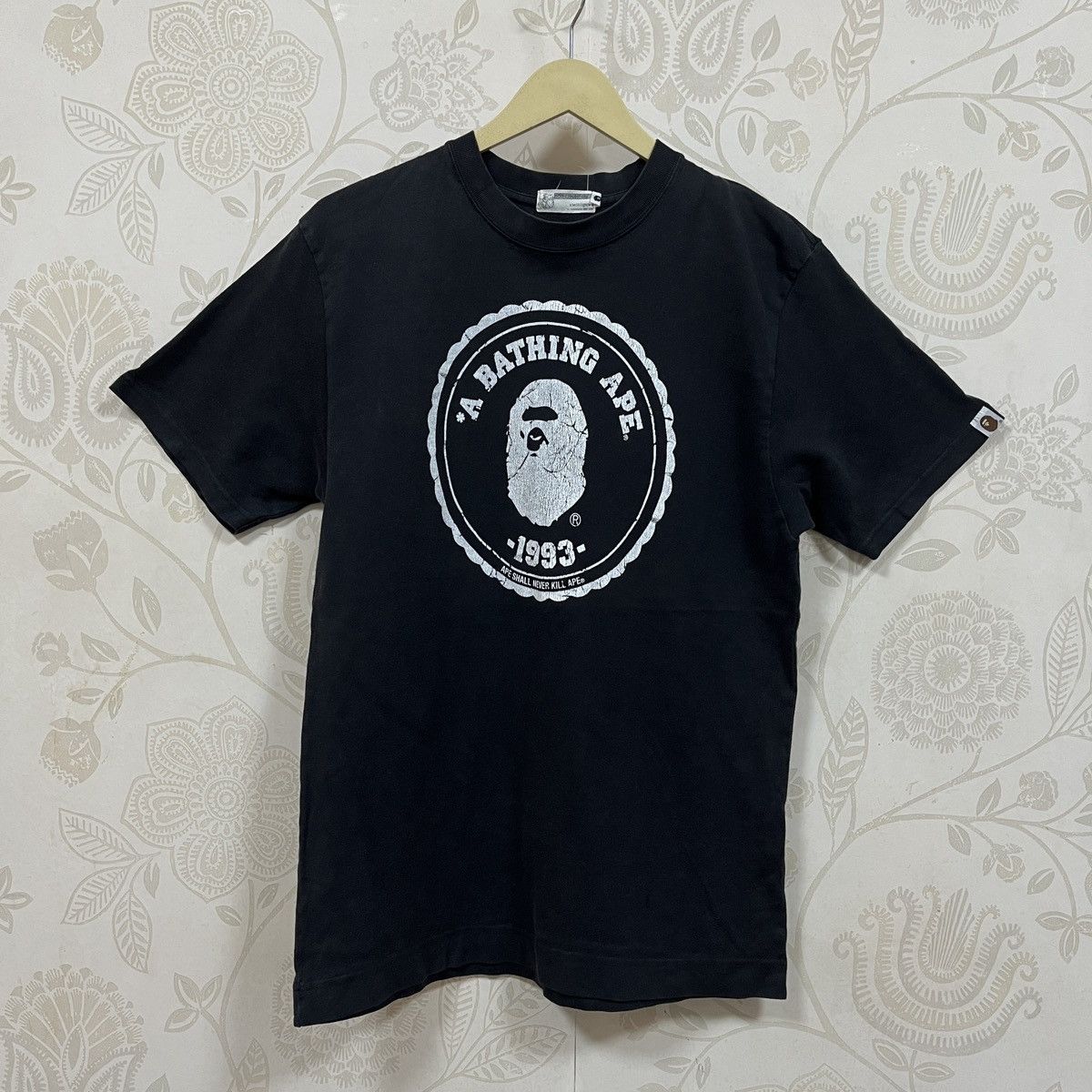 Bape Vintage BAPE Big Logo Nigo The Bathing Ape Japan TShirt Size US M / EU 48-50 / 2 - 3 Thumbnail