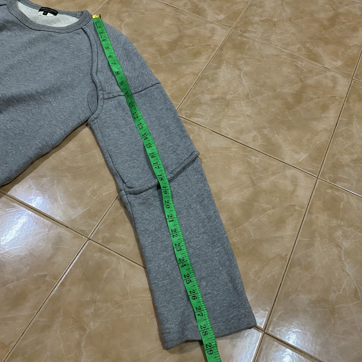 Comme des Garcons × Designer × Japanese Brand COMME DES GARCONS Plain Air Vent Sweatshirt Size US S / EU 44-46 / 1 - 15 Thumbnail