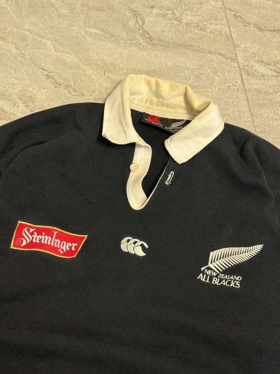 All Blacks Vintage new Zealand All black rugby union steinlager 90s Size US S / EU 44-46 / 1 - 3 Thumbnail