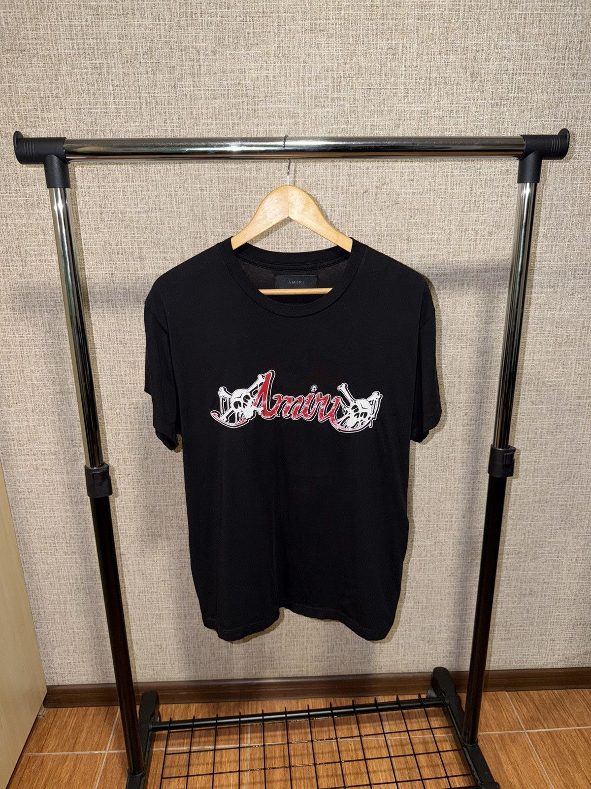 Amiri AMIRI Motley Crue Tee Black Size US S / EU 44-46 / 1 - 1 Thumbnail