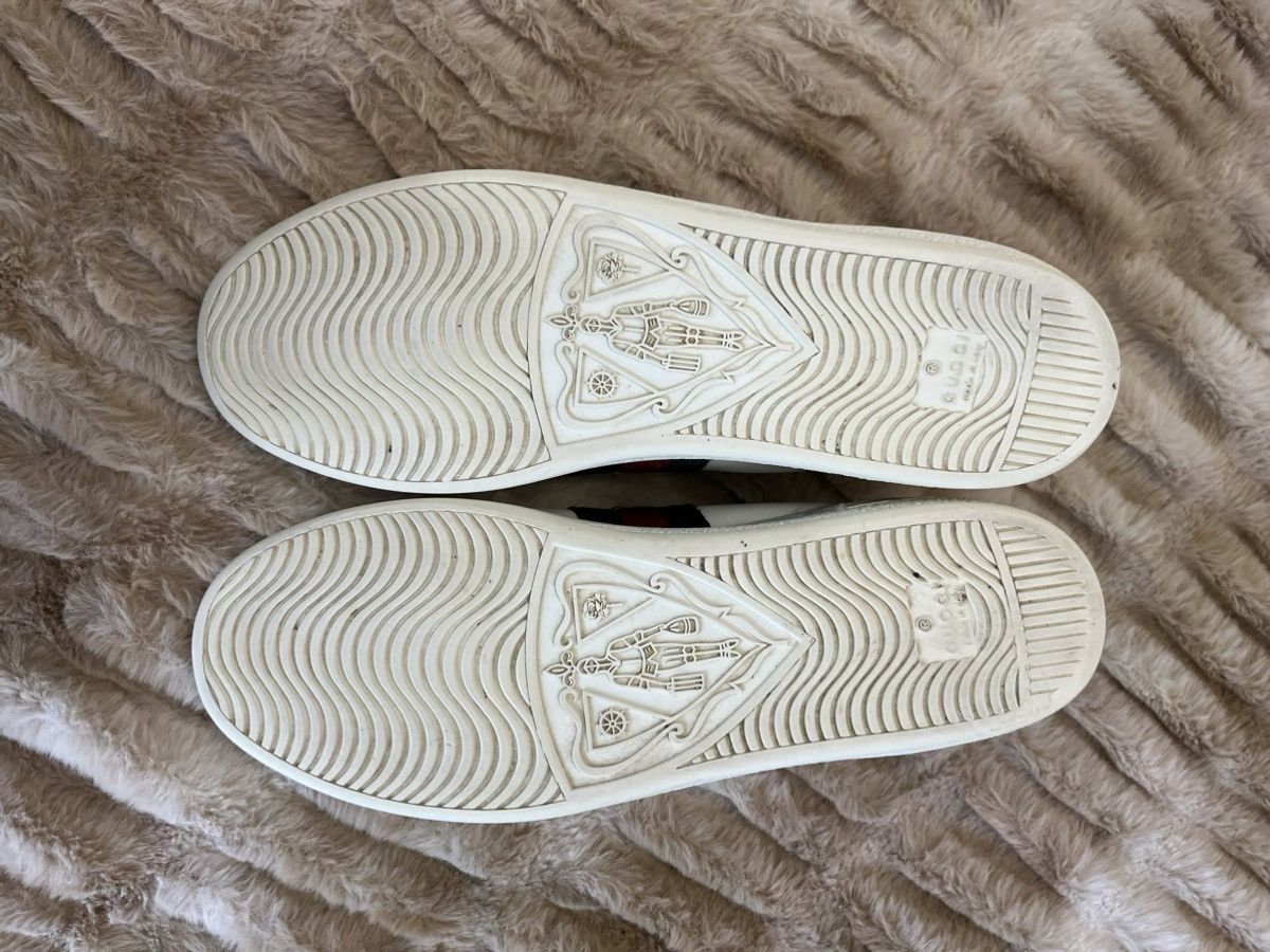 Gucci Ace Embroidered Ladybug & Pineapple Sneakers