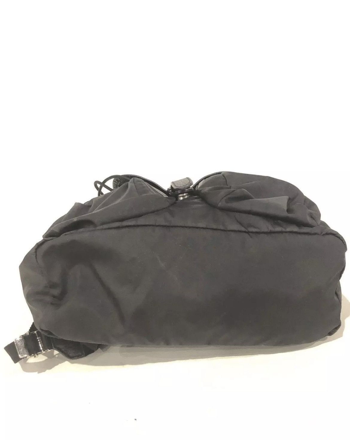 Gucci Gucci Black GG Nylon Drawstring Backpack Size ONE SIZE - 5 Thumbnail