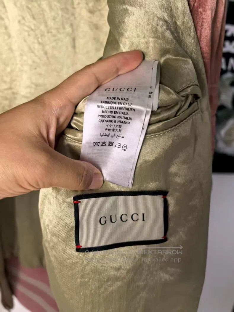 Gucci Gucci Silk jacket Size M / US 6-8 / IT 42-44 - 4 Thumbnail