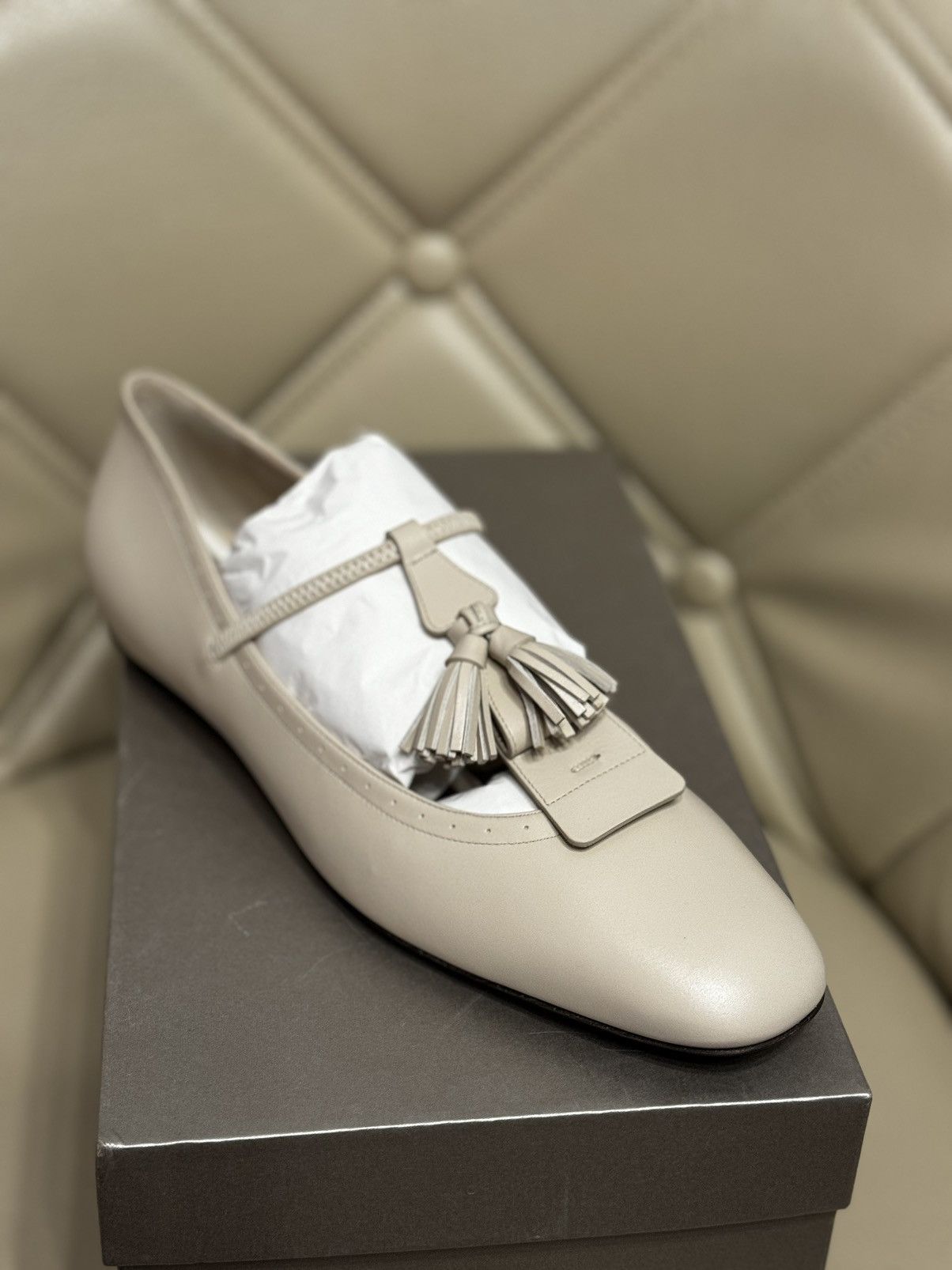 Giorgio Armani GIORGIO ARMANI Leather ballet flats Size US 8.5 / IT 38.5 - 7 Thumbnail