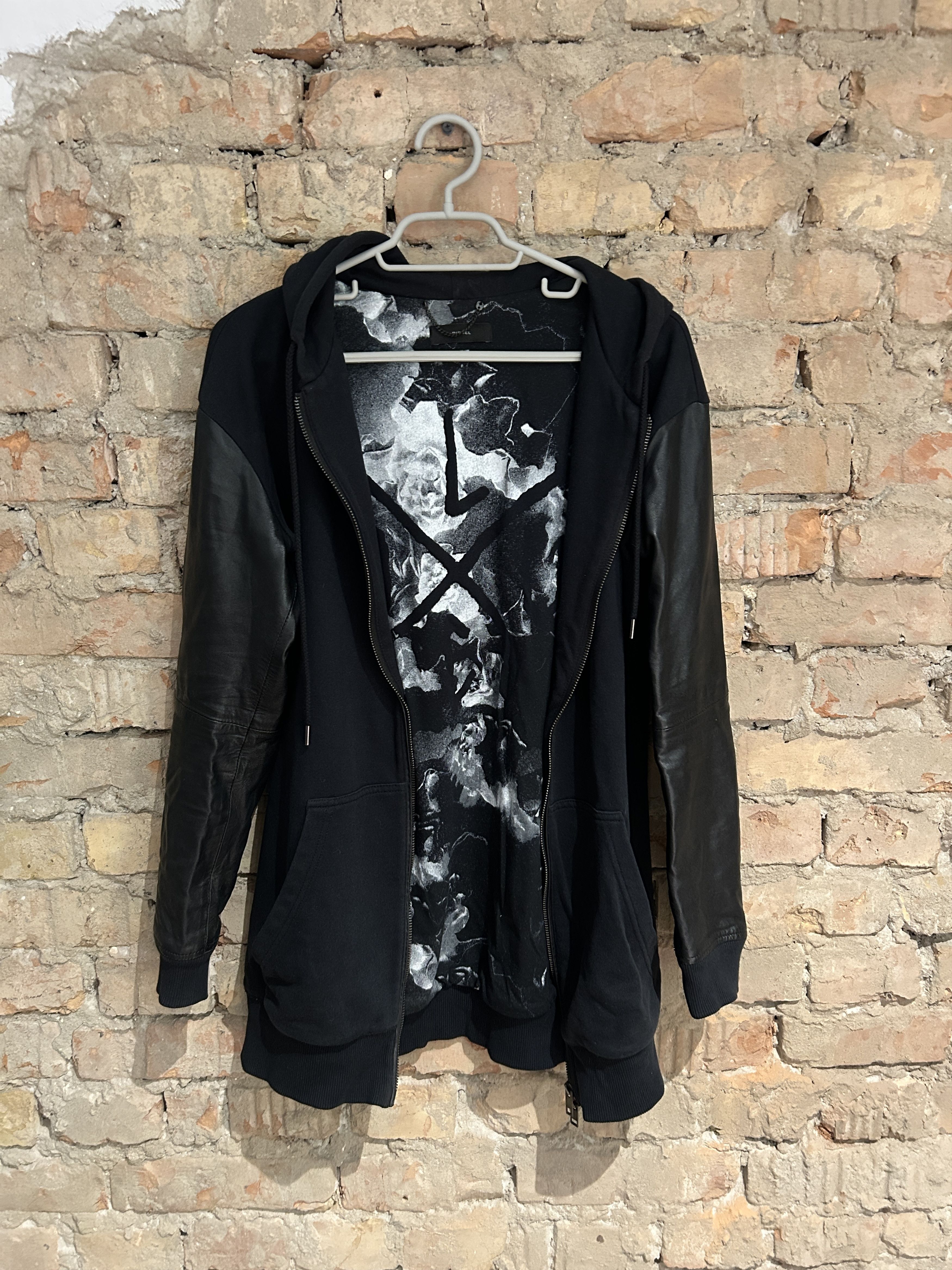 Diesel × Genuine Leather Rare Diesel Lambskin Leather Sleeve 
