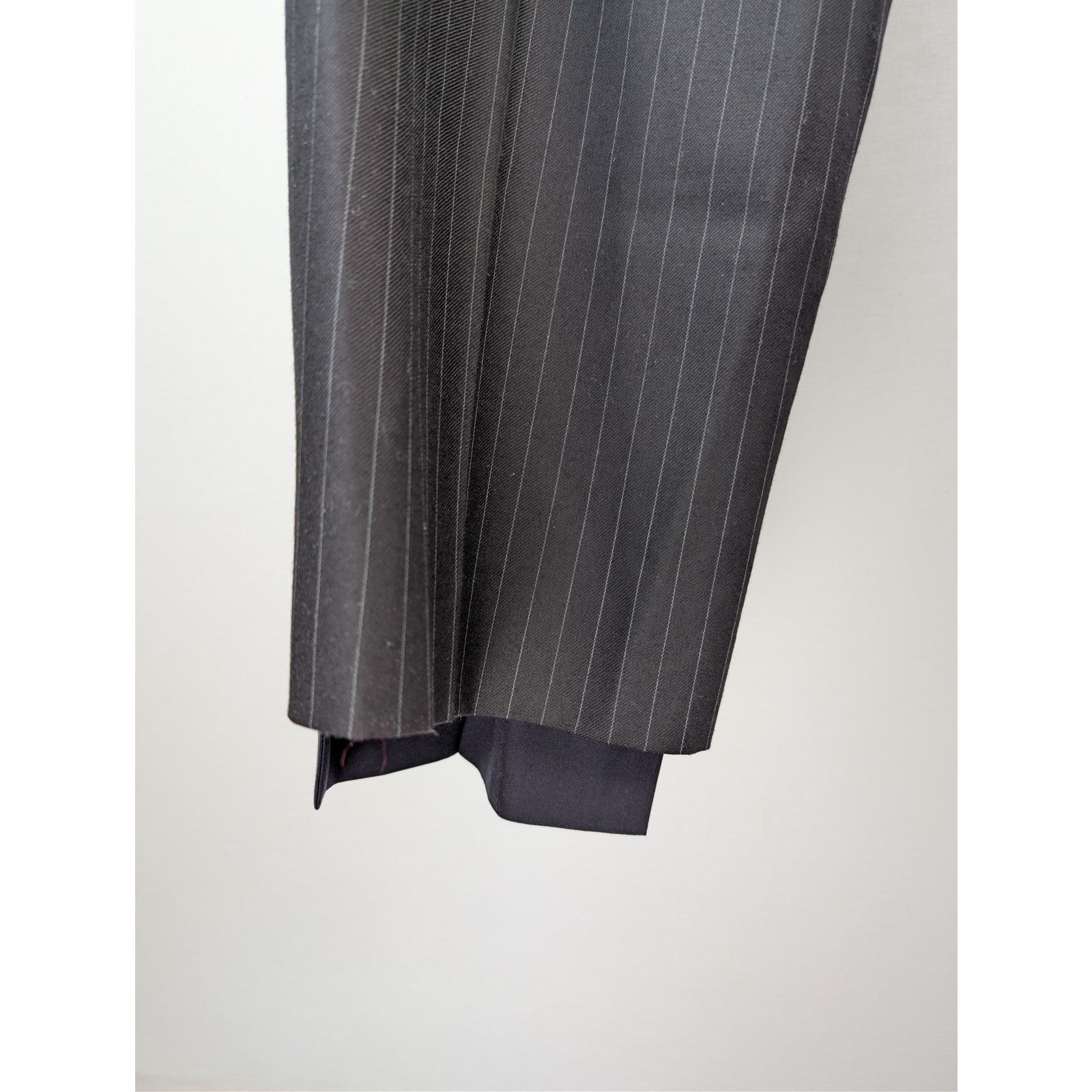 Balenciaga o1rshd1 Fluid Barathea Patched Skater Pants in Dark Navy Size US 32 / EU 48 - 17 Thumbnail