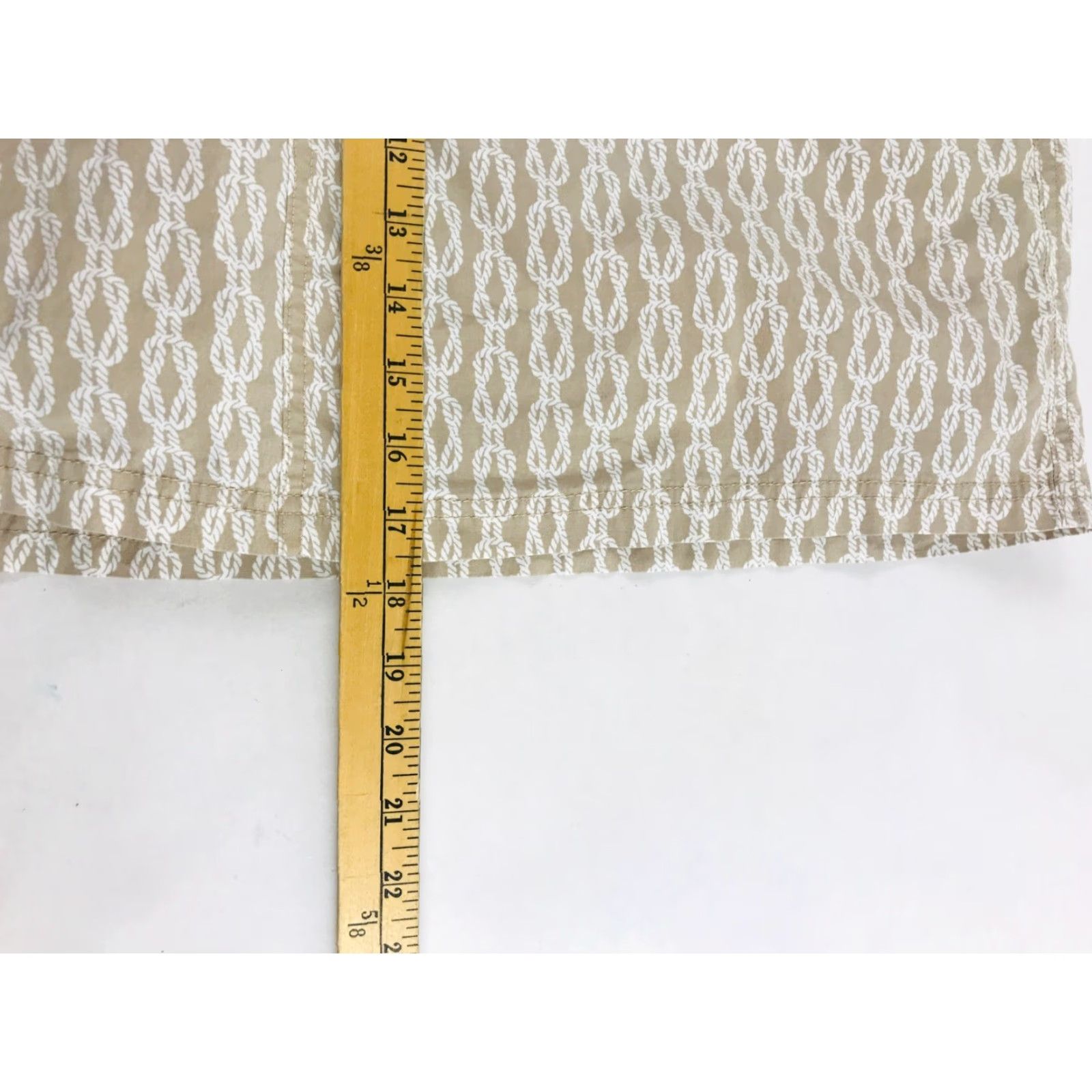Croft & Barrow Croft & Barrow Skirt Women's Plus Size 18 Stretch Tan White Rope Knot Skort Size 40" / US 18 - 5 Thumbnail