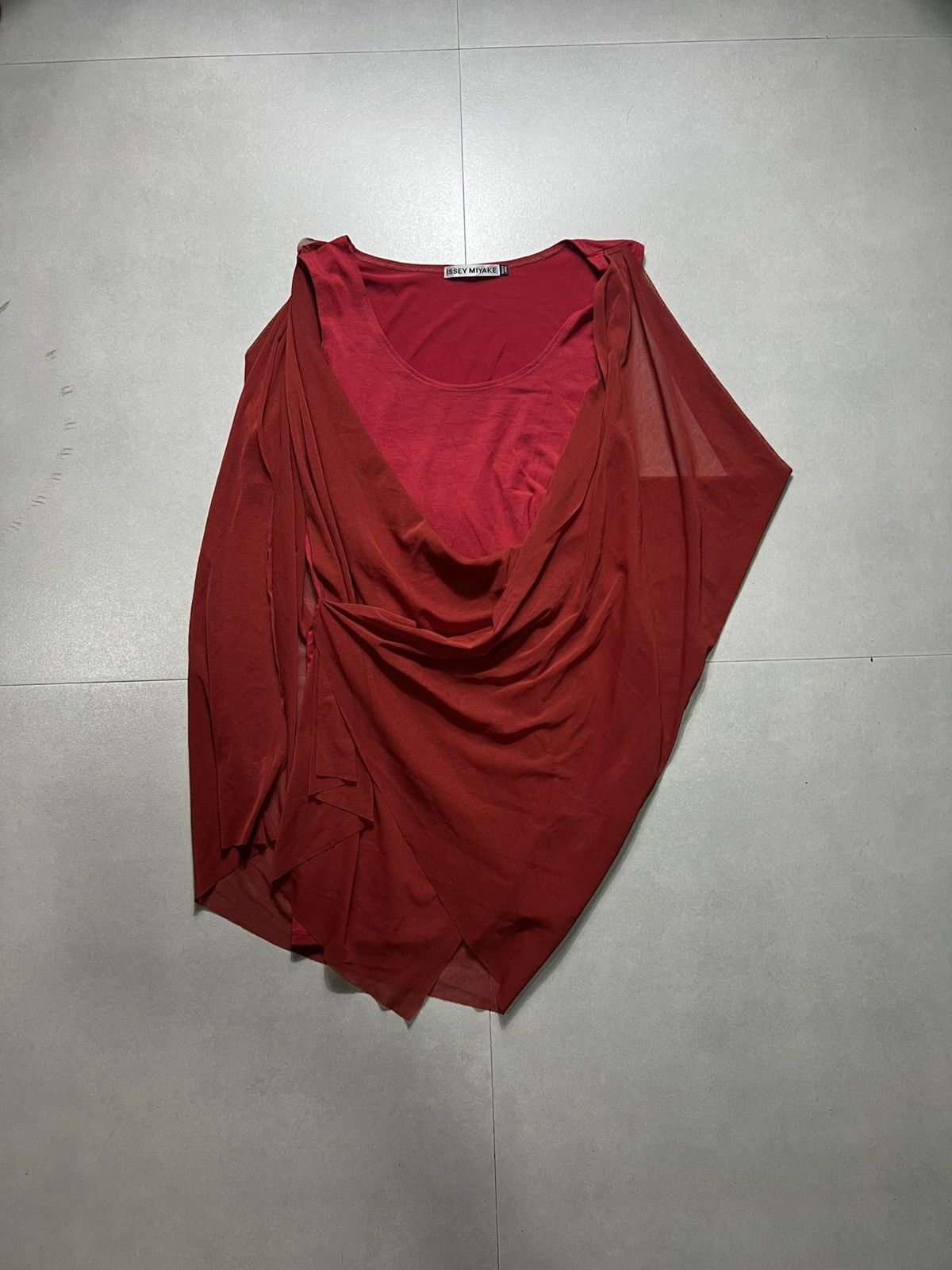 Issey Miyake Issey Miyake - Mesh Layered Top Size M / US 6-8 / IT 42-44 - 1 Thumbnail