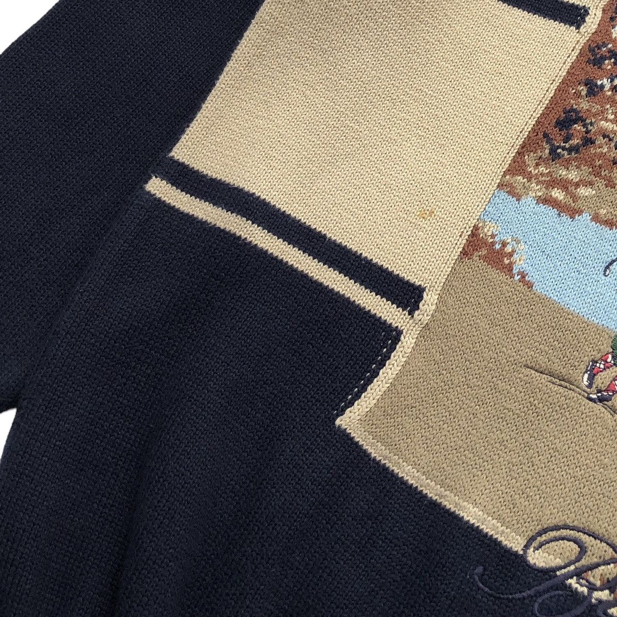 Burberry Vintage Burberrys Golf Logo Knitted Sweater Made in England Size US M / EU 48-50 / 2 - 11 Thumbnail