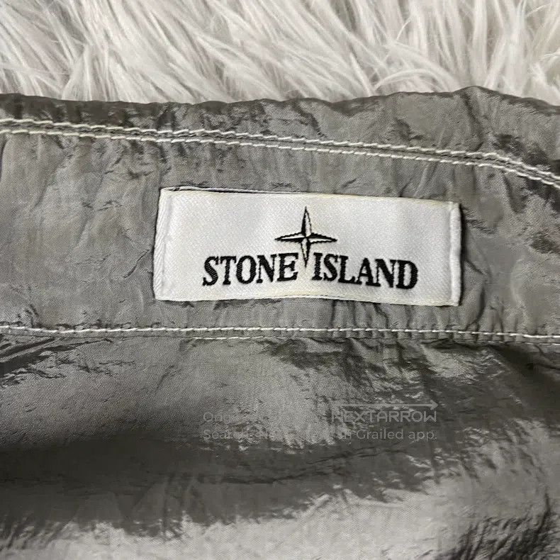 Stone Island Stone Island Silver Metal Nylon Jacket Size US XXL / EU 58 / 5 - 2 Thumbnail