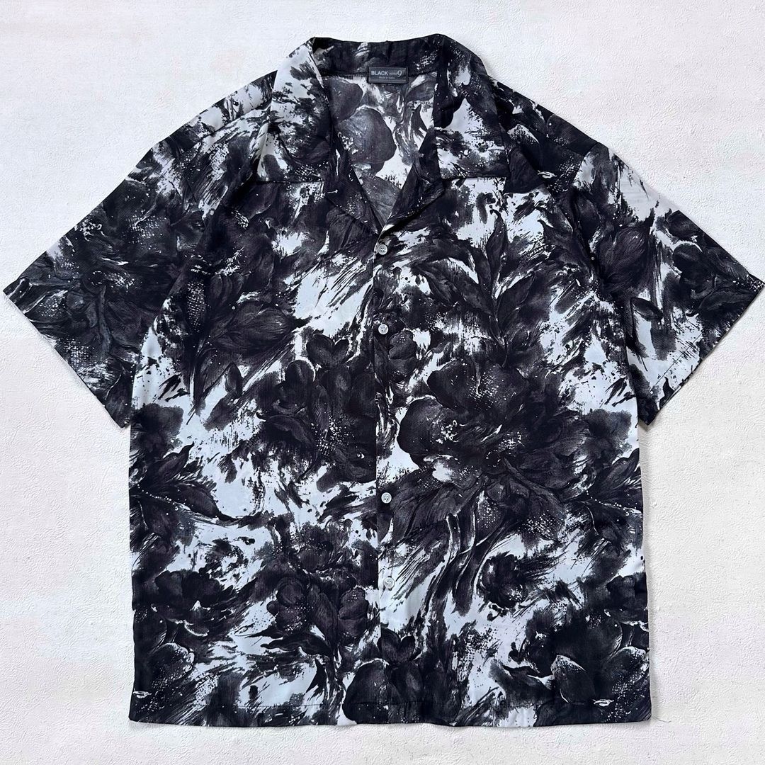 Designer BLACK NINE ABSTRACT PATTERN SHIRT Size US L / EU 52-54 / 3 - 1 Thumbnail