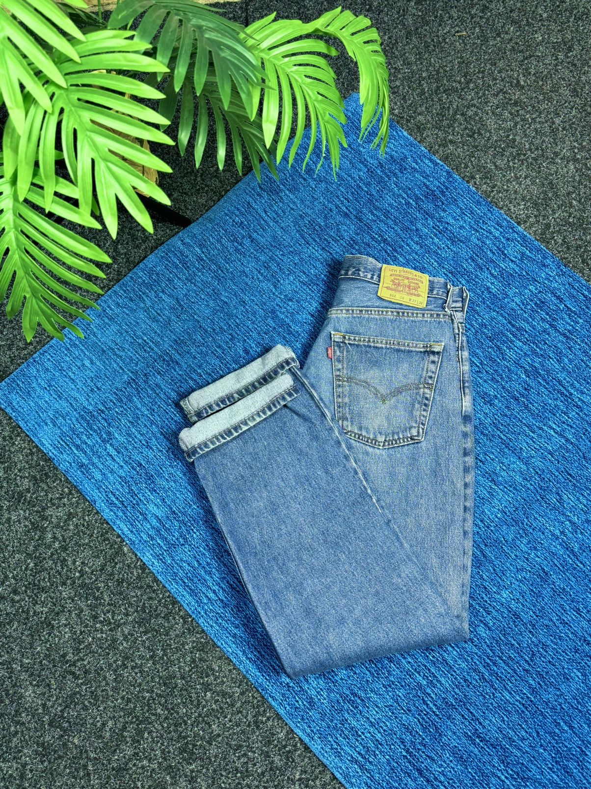 Levi's × Levi's Vintage Clothing × Vintage VINTAGE LEVIS JEANS 582 W33 L32 90s Size US 33 - 8 Thumbnail