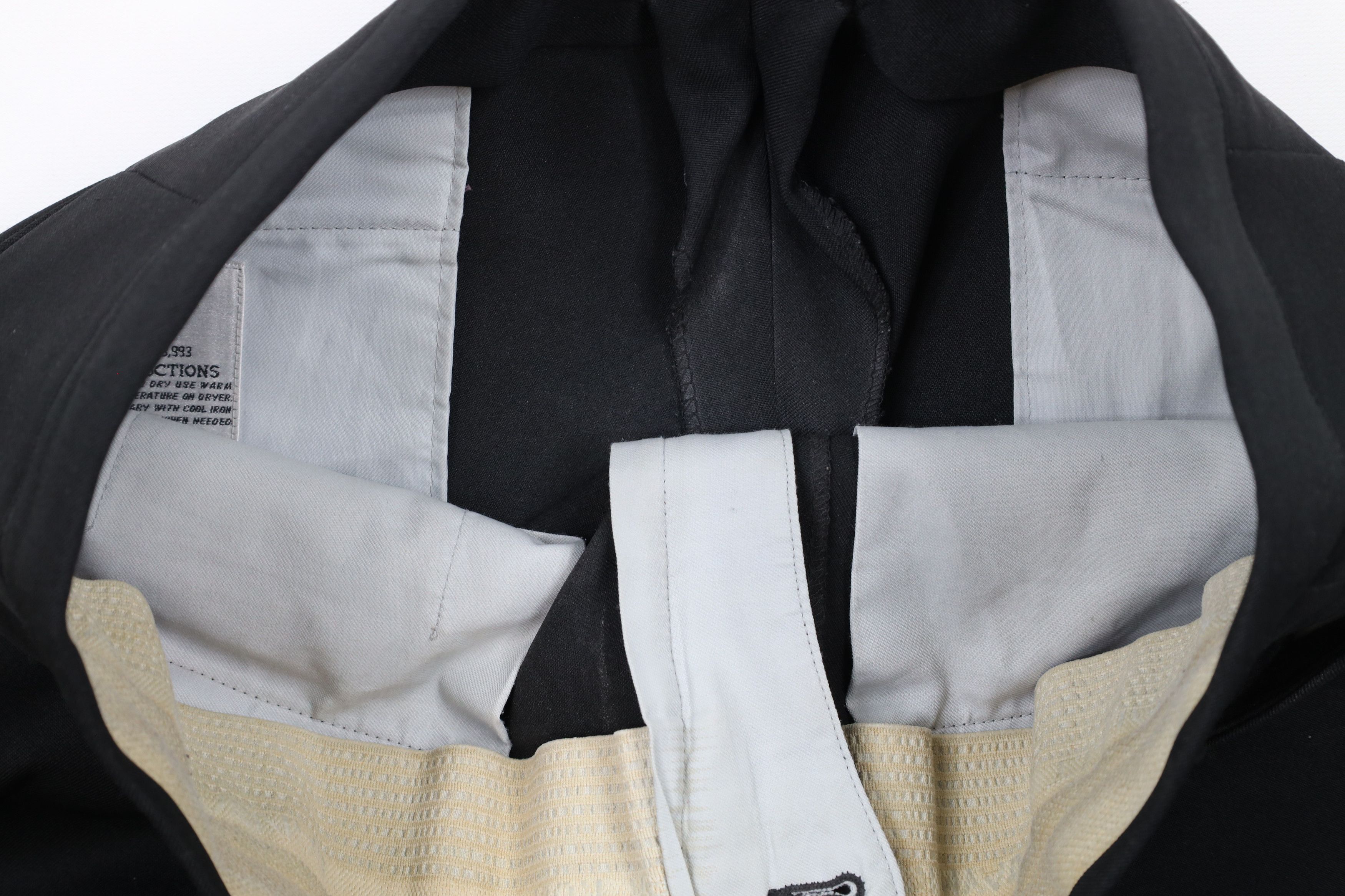 Vintage Vintage 70s Streetwear Flared Wide Leg Chino Pants Black USA Size US 34 / EU 50 - 9 Thumbnail