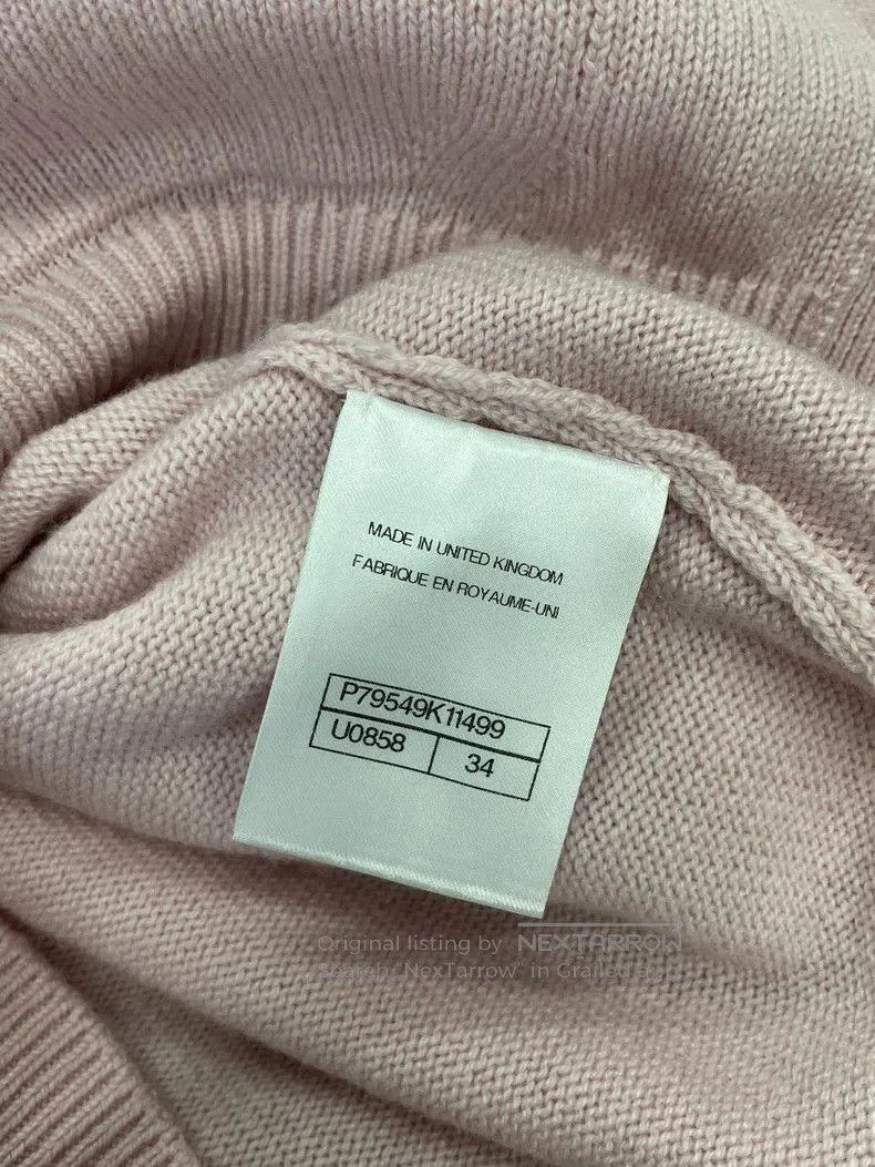 Other Chanel 25S Pink Cashmere Cardigan. Size US XS / EU 42 / 0 - 6 Thumbnail