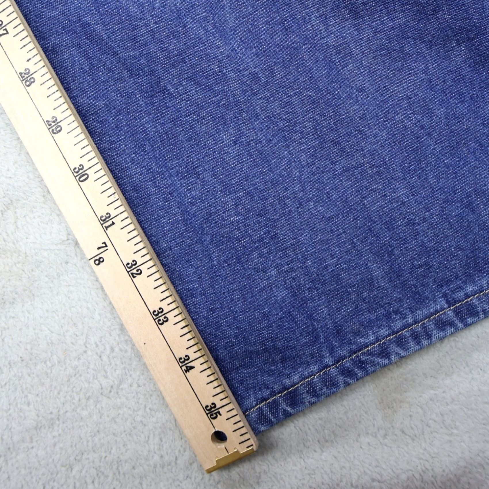 Carhartt Carhartt Mens Jeans 34x36 Medium Wash Denim Flame Resistant Rugged Dungaree Size US 34 / EU 50 - 6 Thumbnail