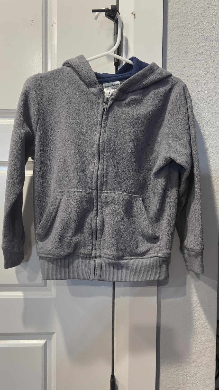 Other Garanimals Gray Fleece Hoodie for Kids - Size 4T Size US XXS / EU 40 - 1 Thumbnail