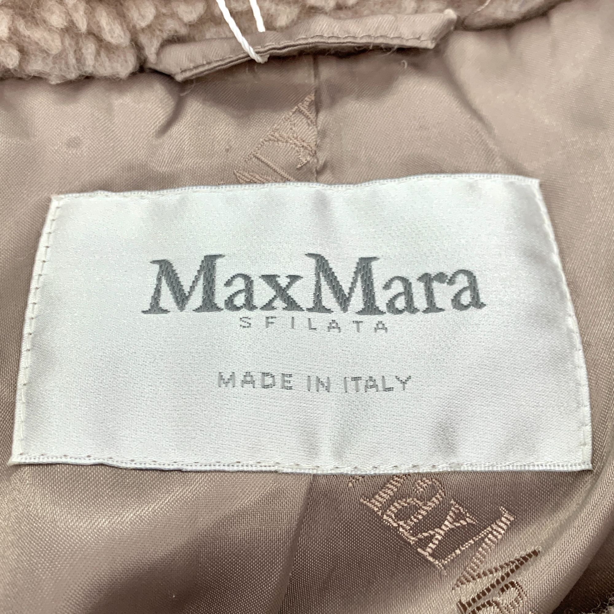 Max Mara Maxmara S-Class Teddy Alpaca Double-Breasted Coat With Lapel Size S / US 4 / IT 40 - 2 Thumbnail