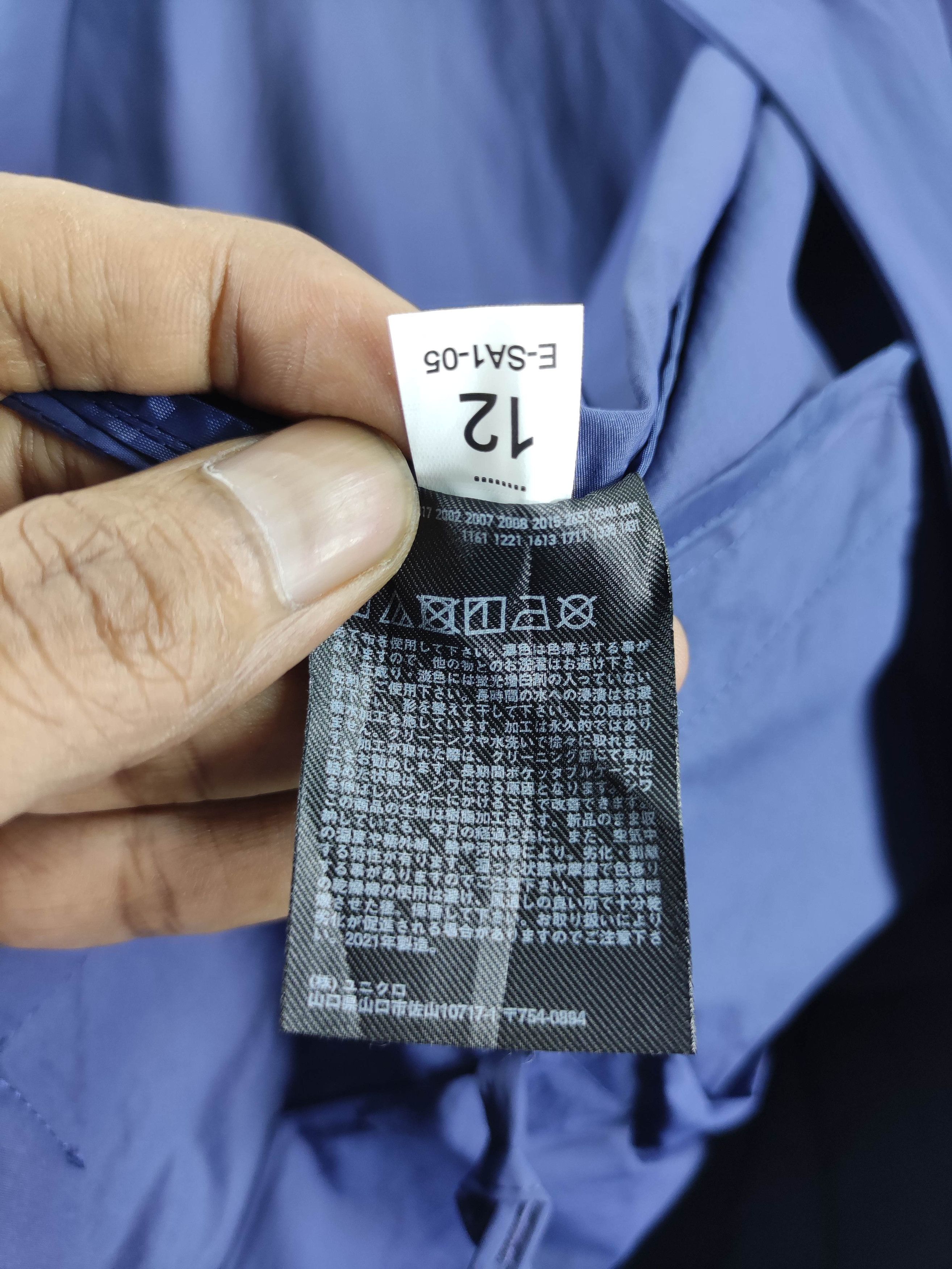 Uniqlo Uniqlo Coat Nylon Jacket Button Up Size L / US 10 / IT 46 - 7 Thumbnail