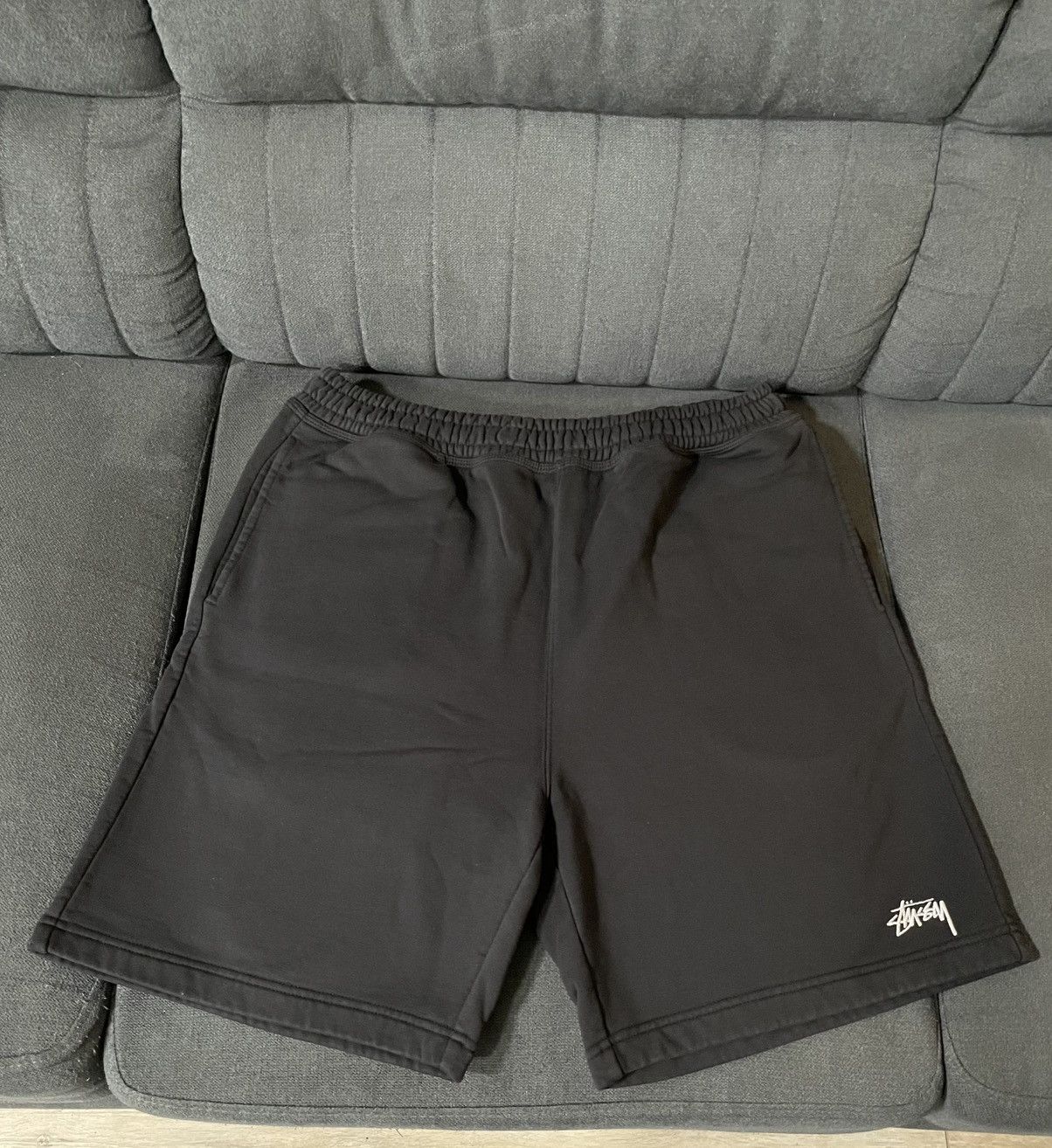 Stussy Stussy Stock Logo Shorts Size US 32 / EU 48 - 3 Thumbnail