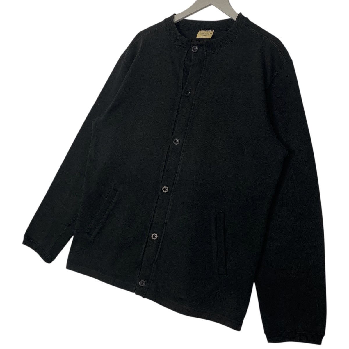 Vintage Vintage United Arrows Cardigan Black Pullover Jumper Size L Size US L / EU 52-54 / 3 - 2 Thumbnail