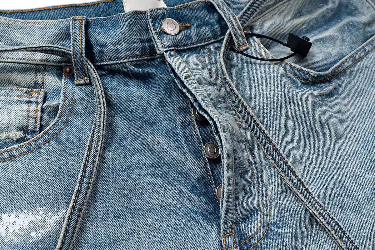 Vintage Washed Dirty Retro Vintage Style Loose Shorts Size US 30 / EU 46 - 5 Thumbnail