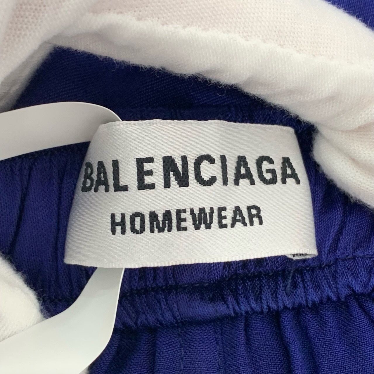 Balenciaga Balenciaga Blue Homewear Casual Shorts XXS Size 34 Polyester Size 34" / US 12 / IT 48 - 5 Thumbnail