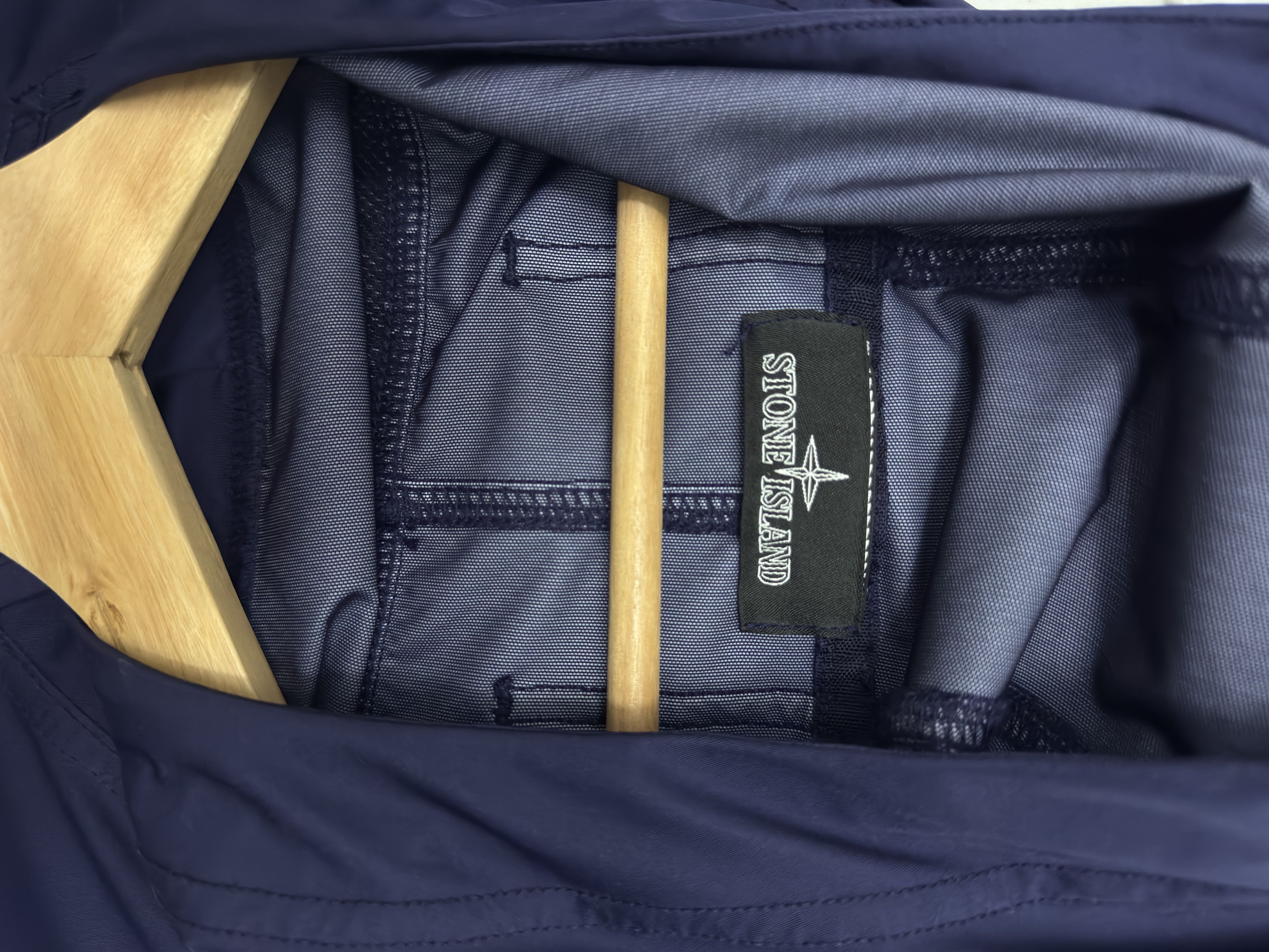 Stone Island Shadow Project 3L Fabric Packable Anorak NAVY Size US M / EU 48-50 / 2 - 3 Thumbnail