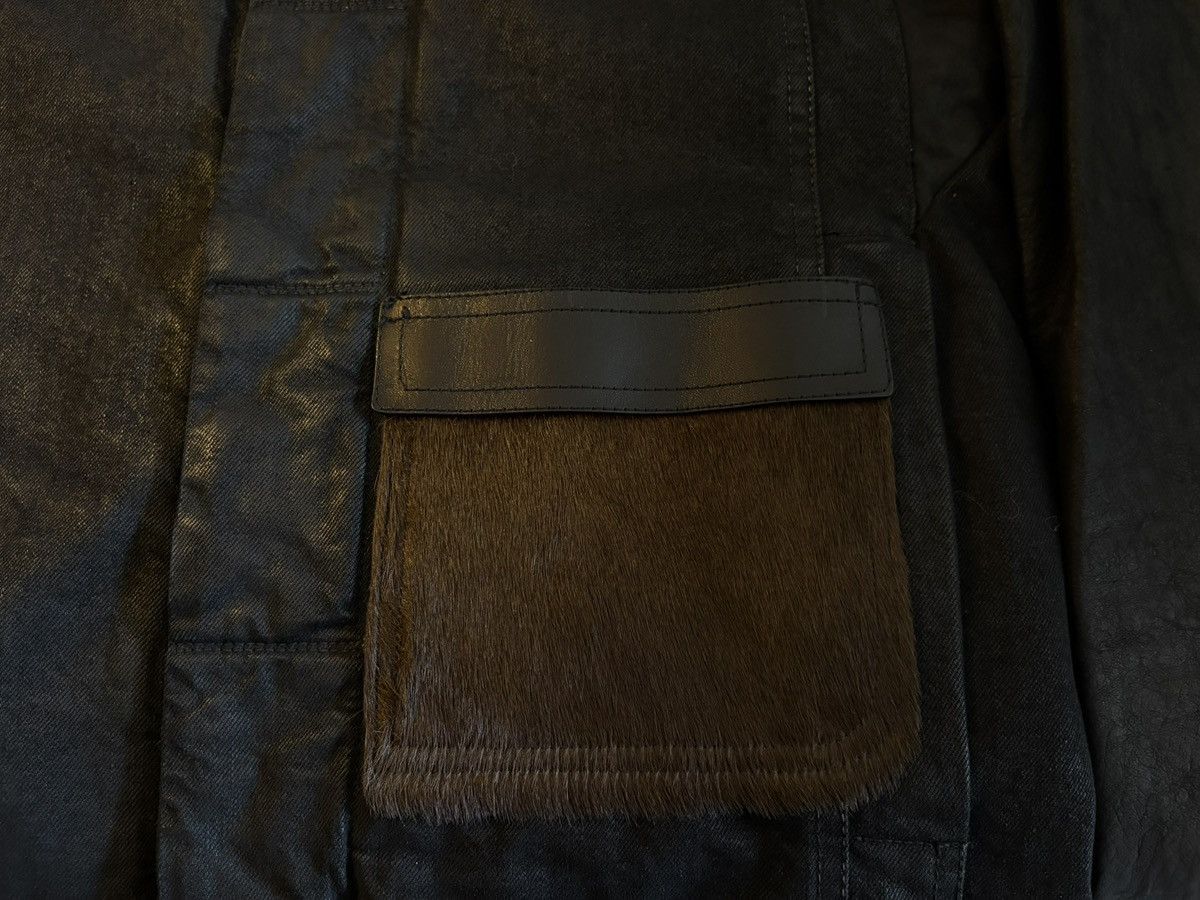 Rick Owens Drkshdw BNWT Slave Jacket w/ Leather Sleeves & Pocket Patch Size US M / EU 48-50 / 2 - 16 Thumbnail