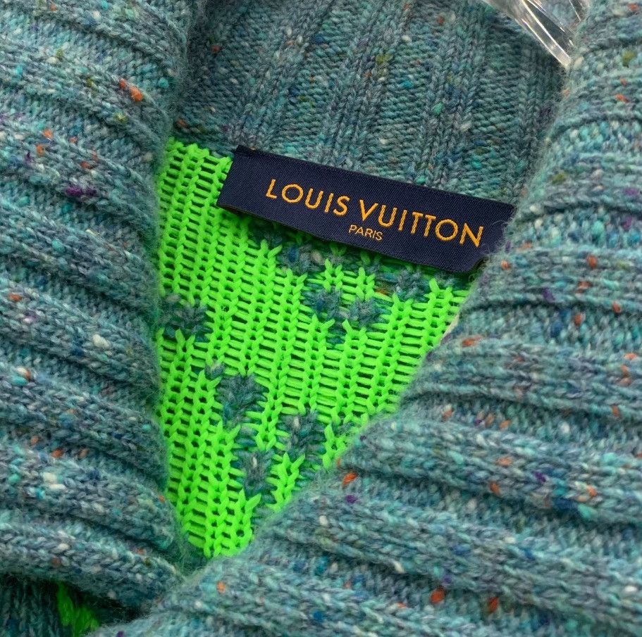 Louis Vuitton Louis Vuitton grey green full printed logo woo2412-Nextarrow Size US XL / EU 56 / 4 - 3 Thumbnail