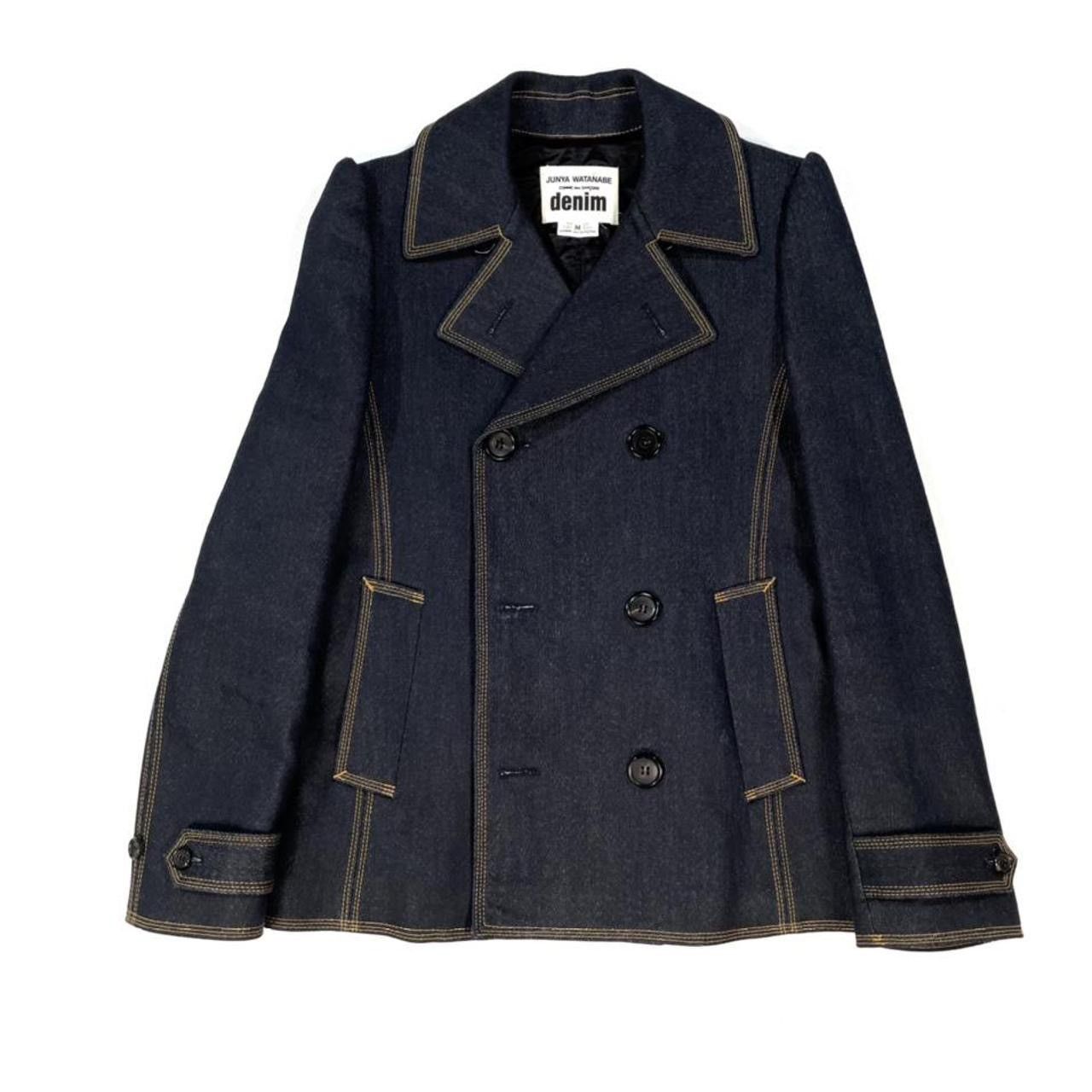 Comme des Garcons Junya Watanabe Comme Des garçon Denim Blazer Size 34S - 2 Thumbnail
